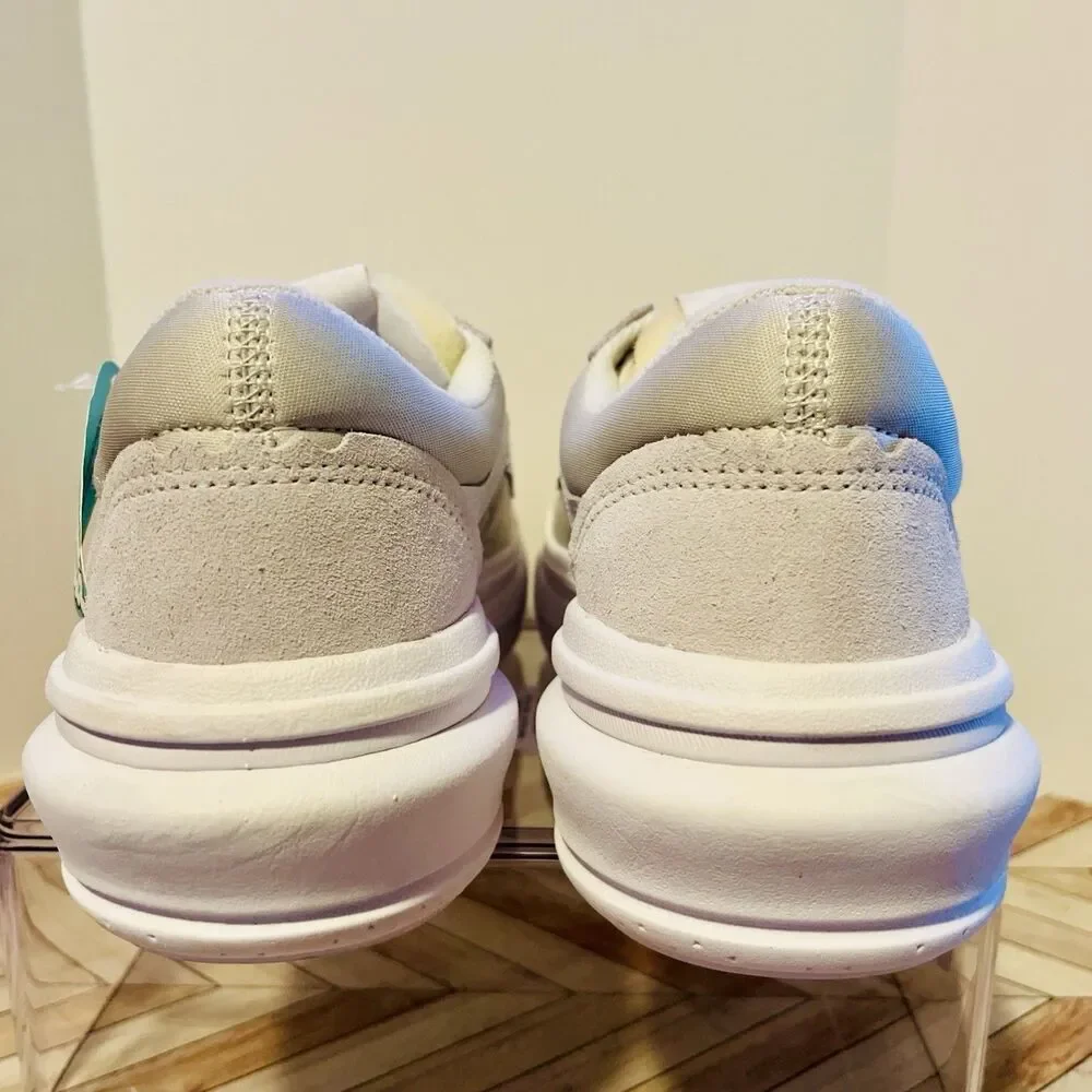 VANS Old Skool Overt Plus CC M 6 W 7.5 Sneakers Gray White ComfyCush VN0A7Q5ELGX